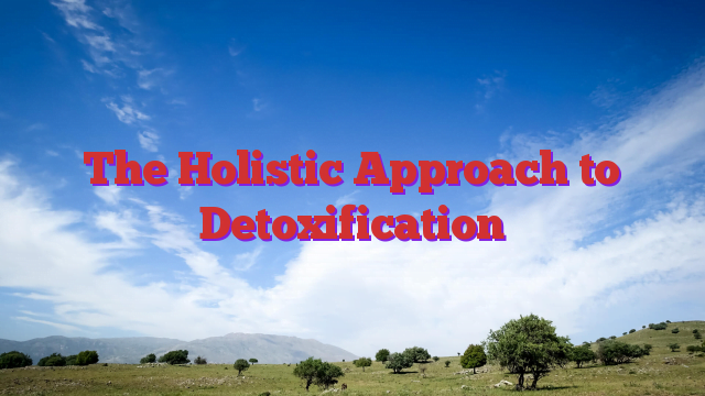 The Holistic Approach to Detoxification