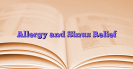 Allergy and Sinus Relief