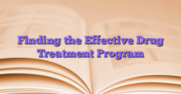 Finding the Effective Drug Treatment Program