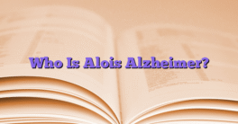 Who Is Alois Alzheimer?