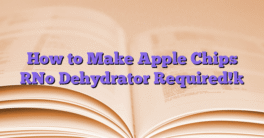 How to Make Apple Chips [No Dehydrator Required!]