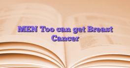MEN Too can get Breast Cancer