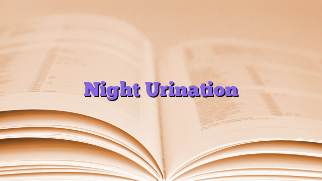 Night Urination